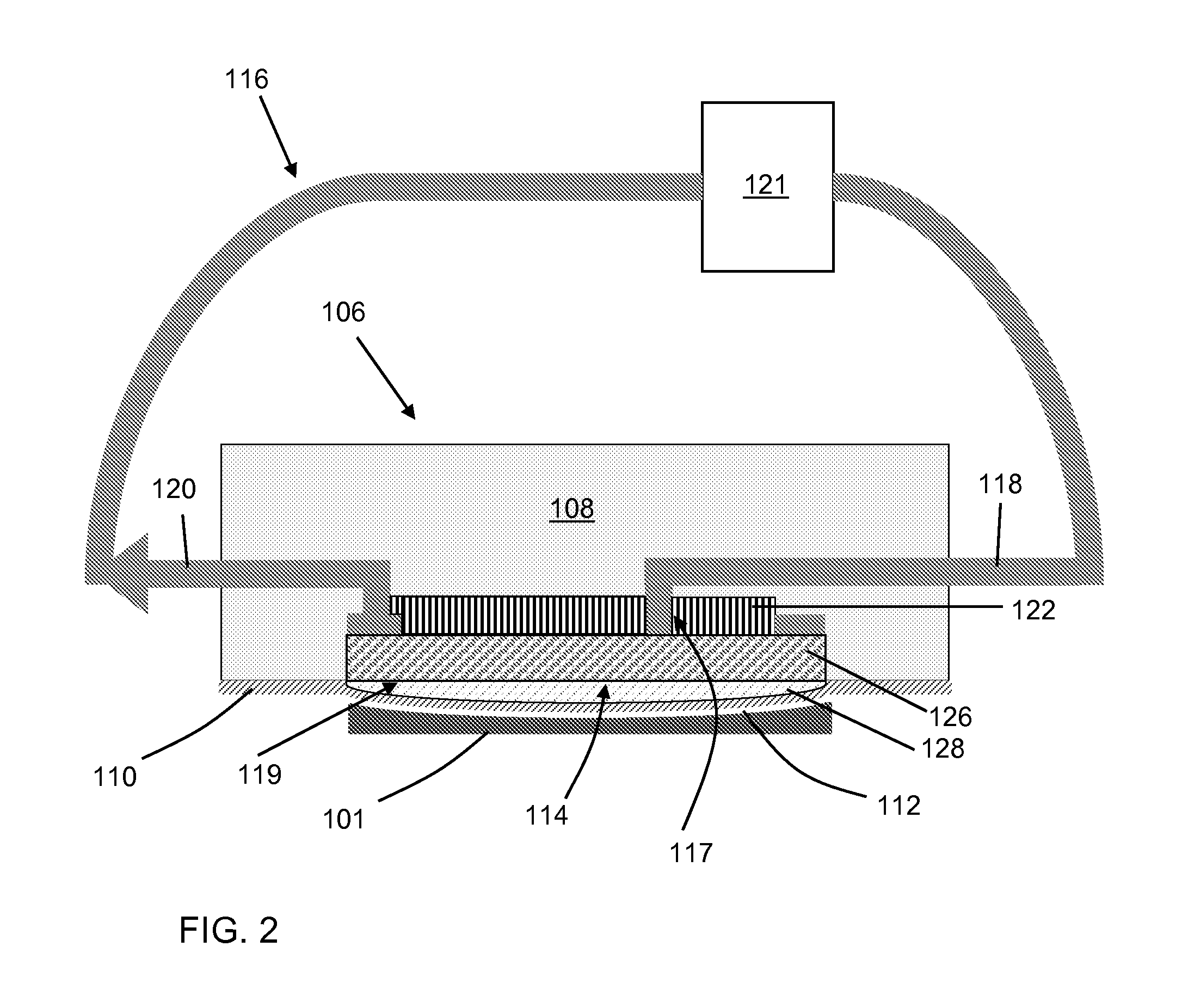 Liquid cooled compliant heat sink and related method