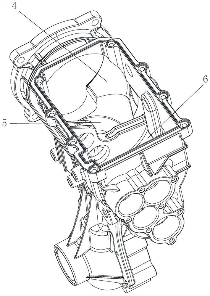 Compact gear box and mounting method of gears