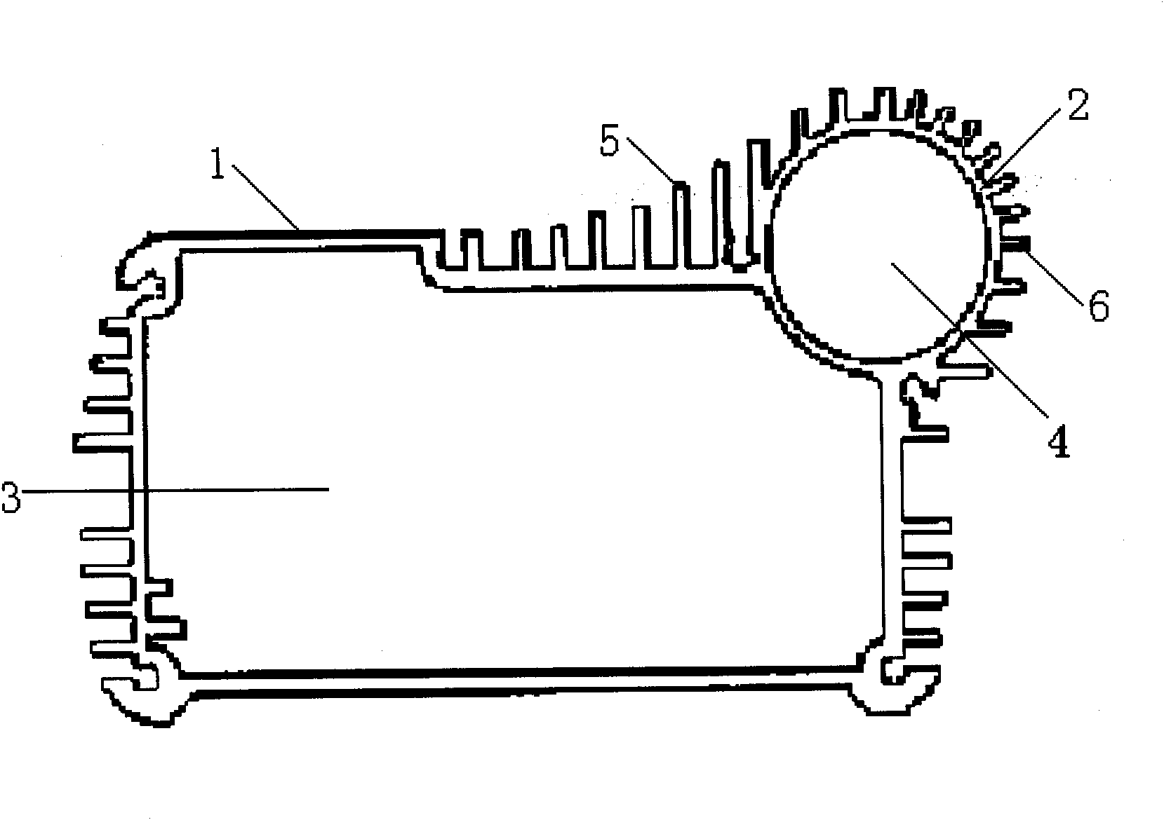 Liquid-cooled controller