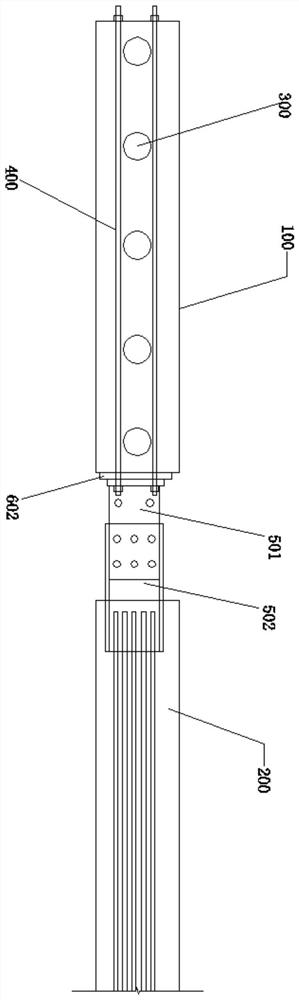 A vertical prestressed assembled energy-dissipating joint wall structure and its assembly method