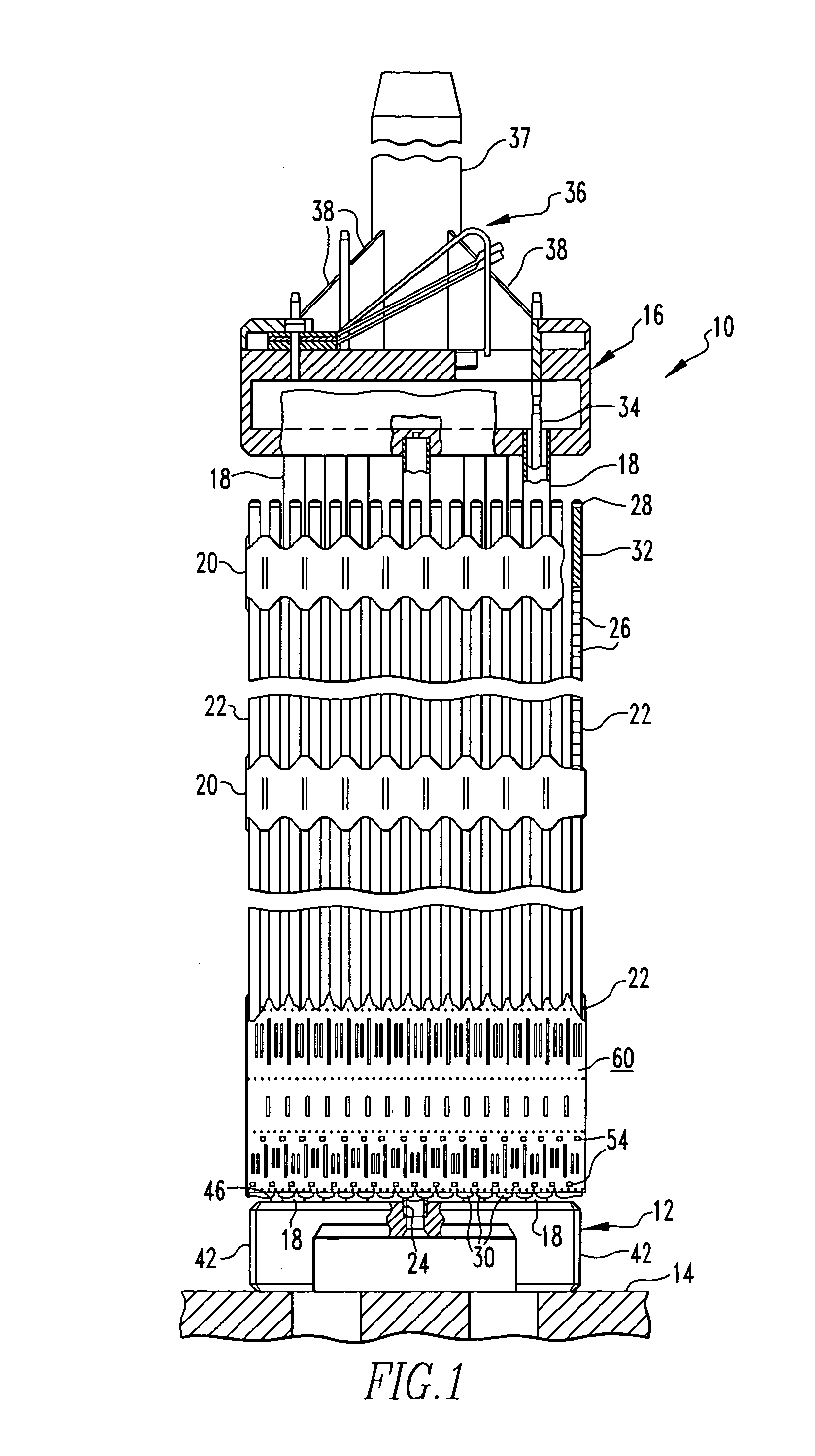 Nuclear fuel assembly protective grid