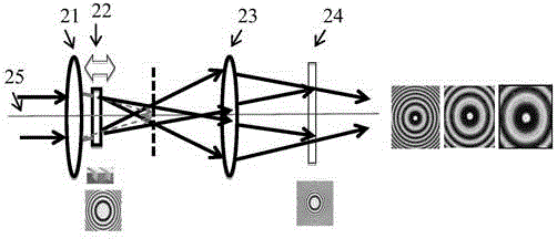 Dynamic amplifying optical film of flat Fresnel lens array
