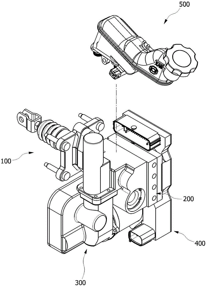 Integrated dynamic brake apparatus