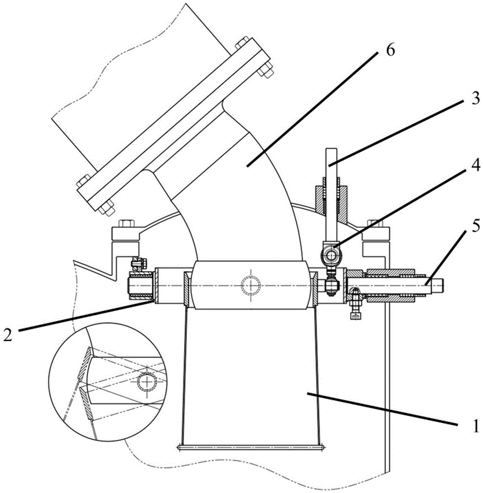 Cloth dyeing machine arrangement device