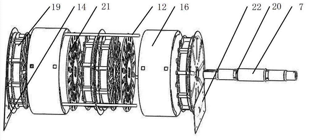 Four-phase double-sided flat plate transverse field permanent magnet motor