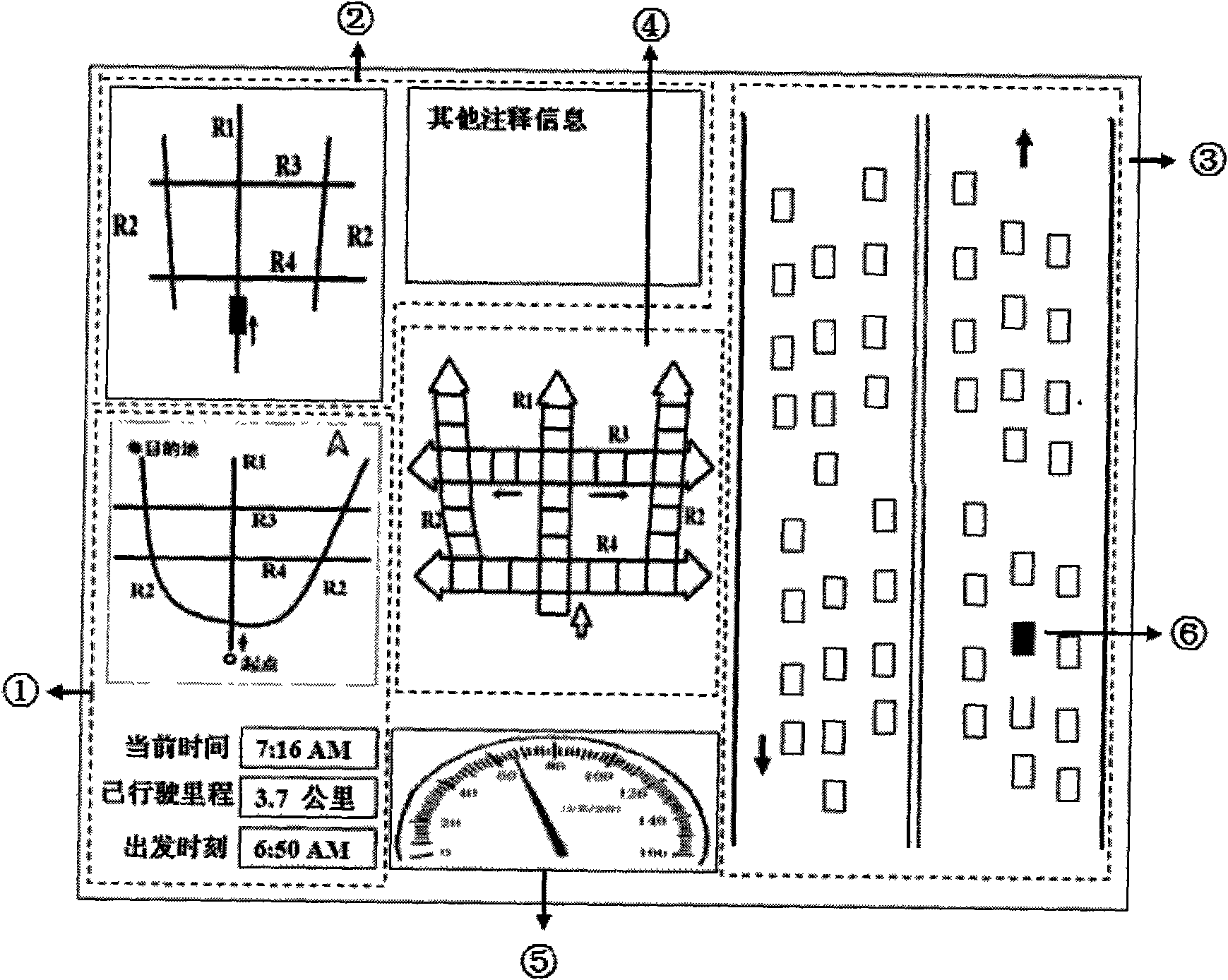 Computer dynamic simulation method of driver dynamic response behavior about graphic path information board