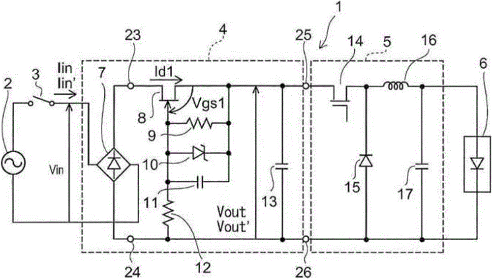 Power Supply Device and Luminair