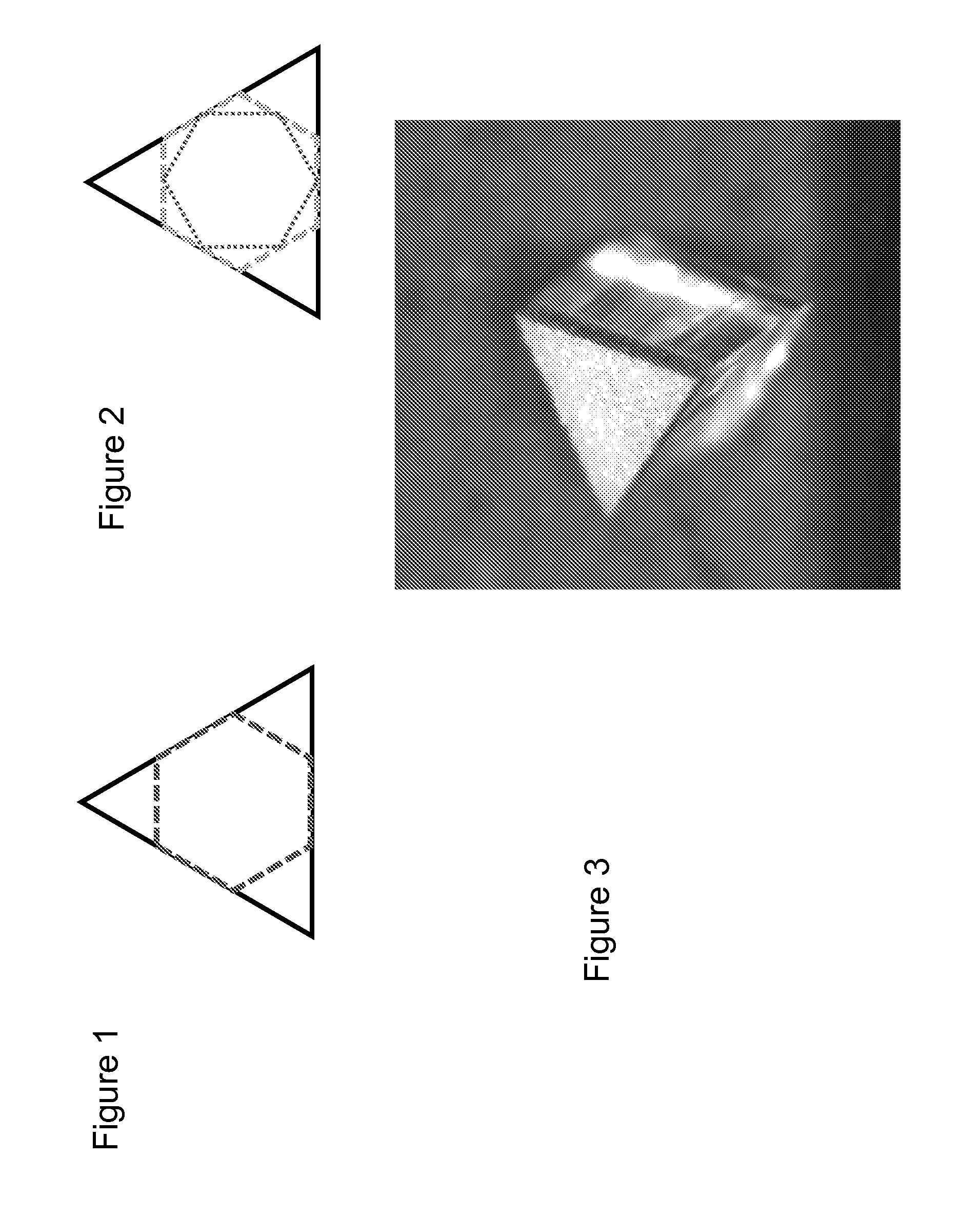 Gallium and nitrogen containing triangular or diamond-shaped configuration for optical devices
