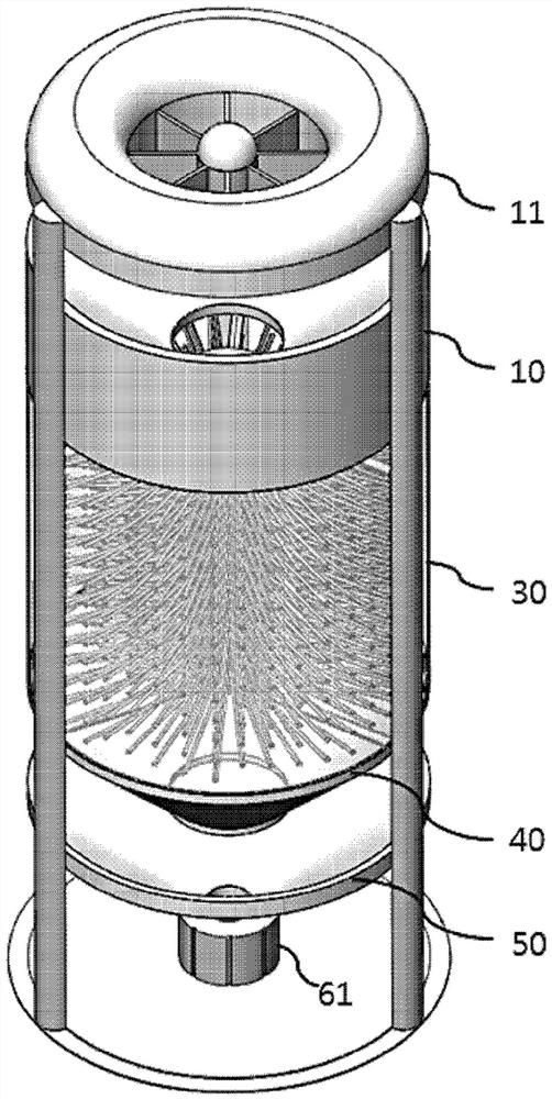 Tower-type air purification apparatus and air purification method thereof