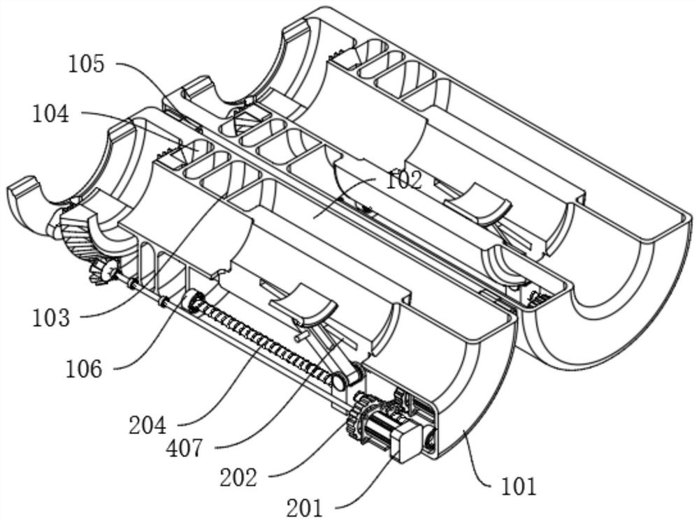 Intelligent sliding device for hospital bed during infusion