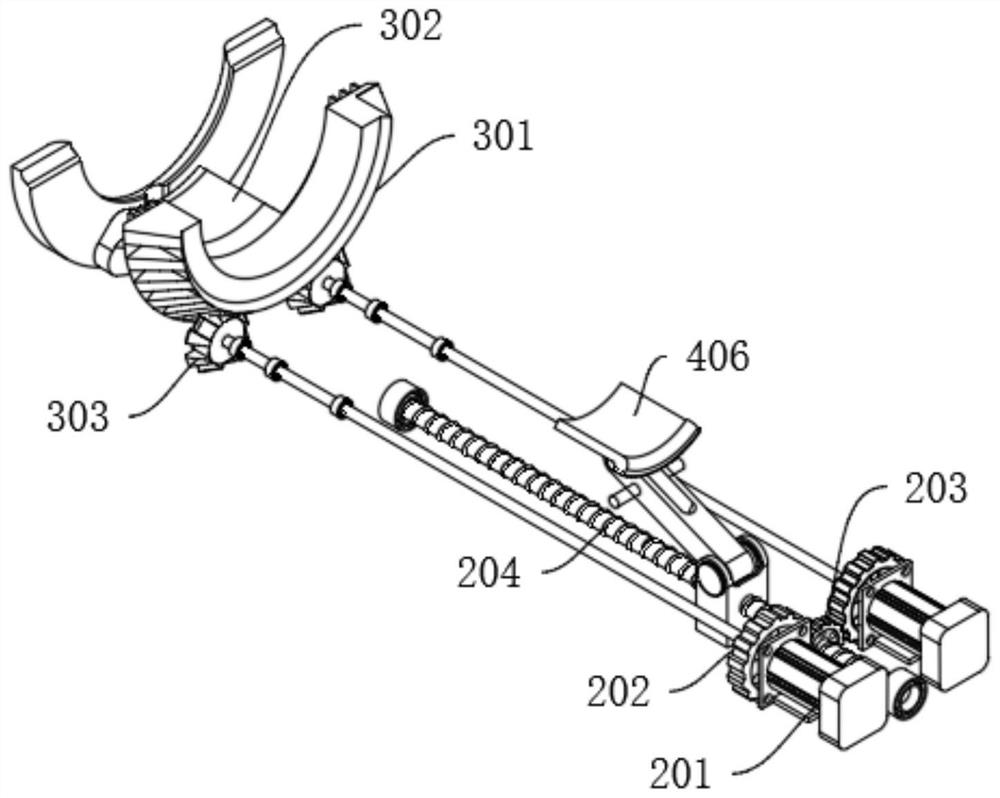 Intelligent sliding device for hospital bed during infusion