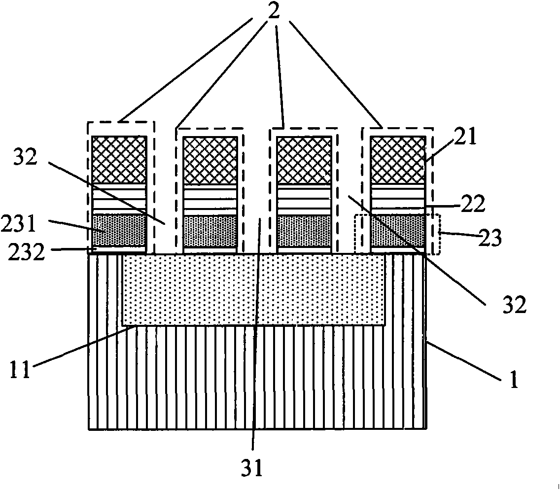 Ion doping method for memory cell in DRAM