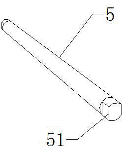 Conveyor belt roller carrier shaft flat block processing method