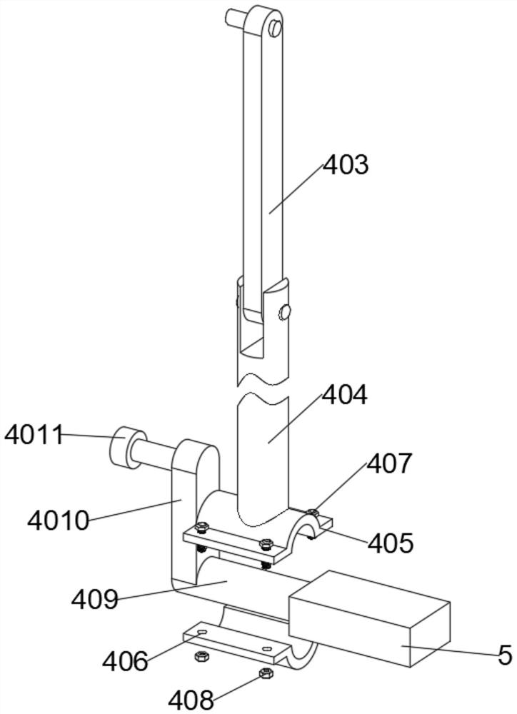 Dotting device for a roads and a bridge based on municipal building construction