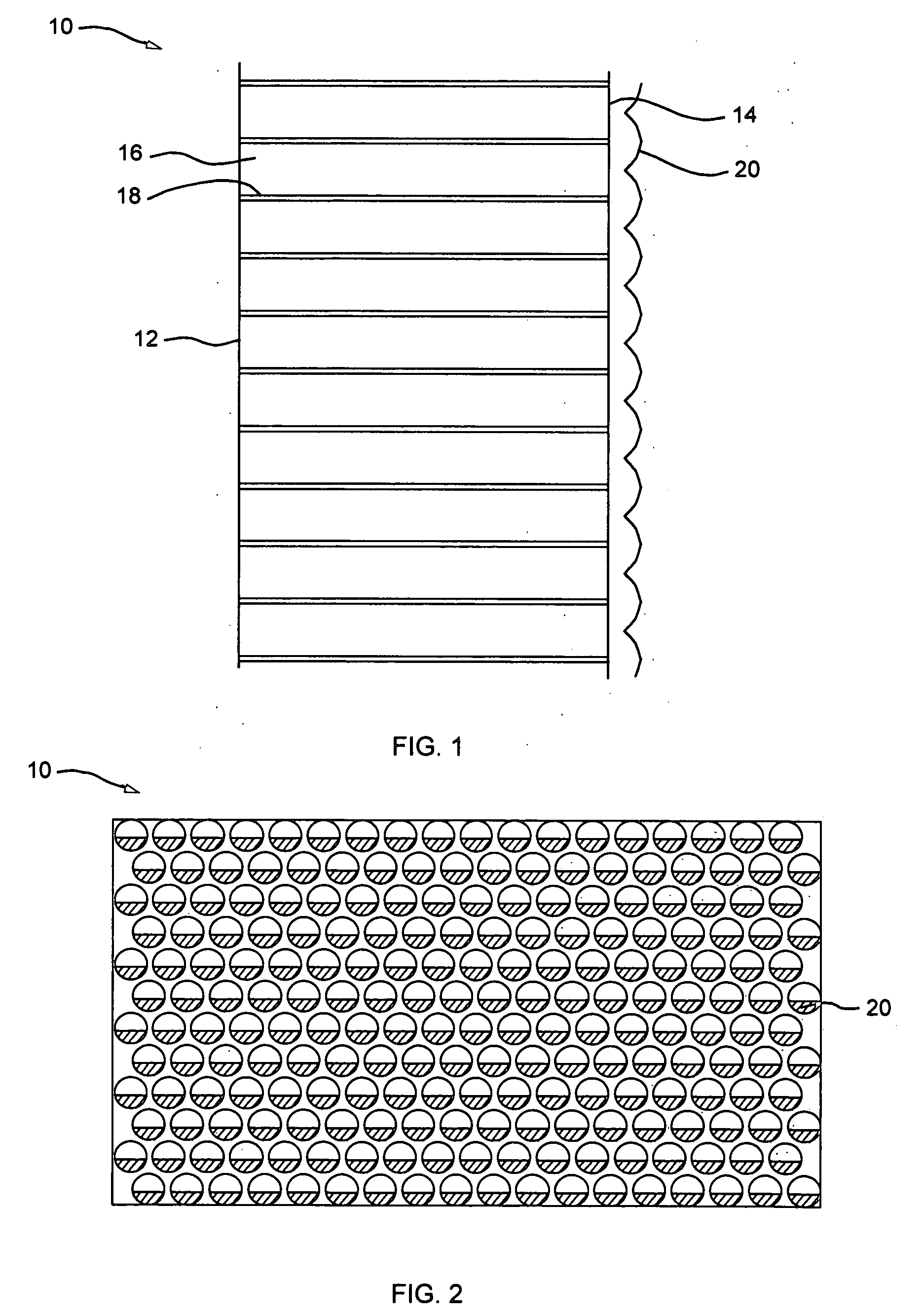 Light transmitting building material and method for producing the same