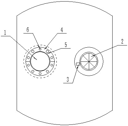 Light supplementing device and method for monitoring on-off state of GIS disconnecting switch contact