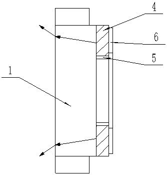 Light supplementing device and method for monitoring on-off state of GIS disconnecting switch contact