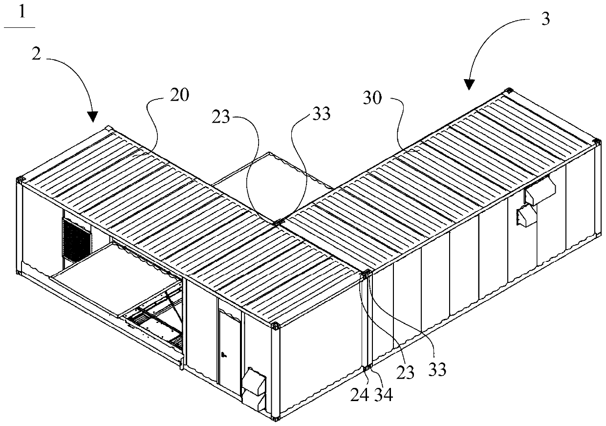 Container power station and its installation method