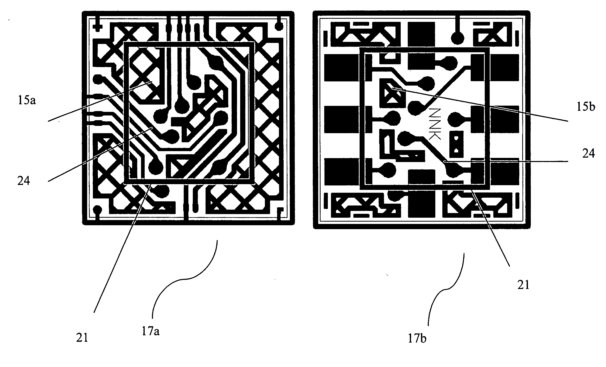 Semiconductor package substrate and method, in particular for MEMS devices