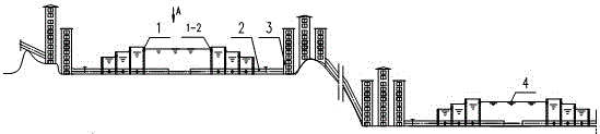 A ladder-type water system and a city belt snuggling system