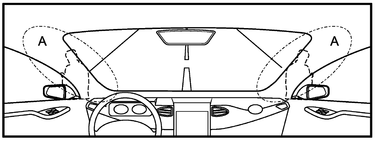 Hidden vehicle pillar structure, vehicle body structure and vehicle
