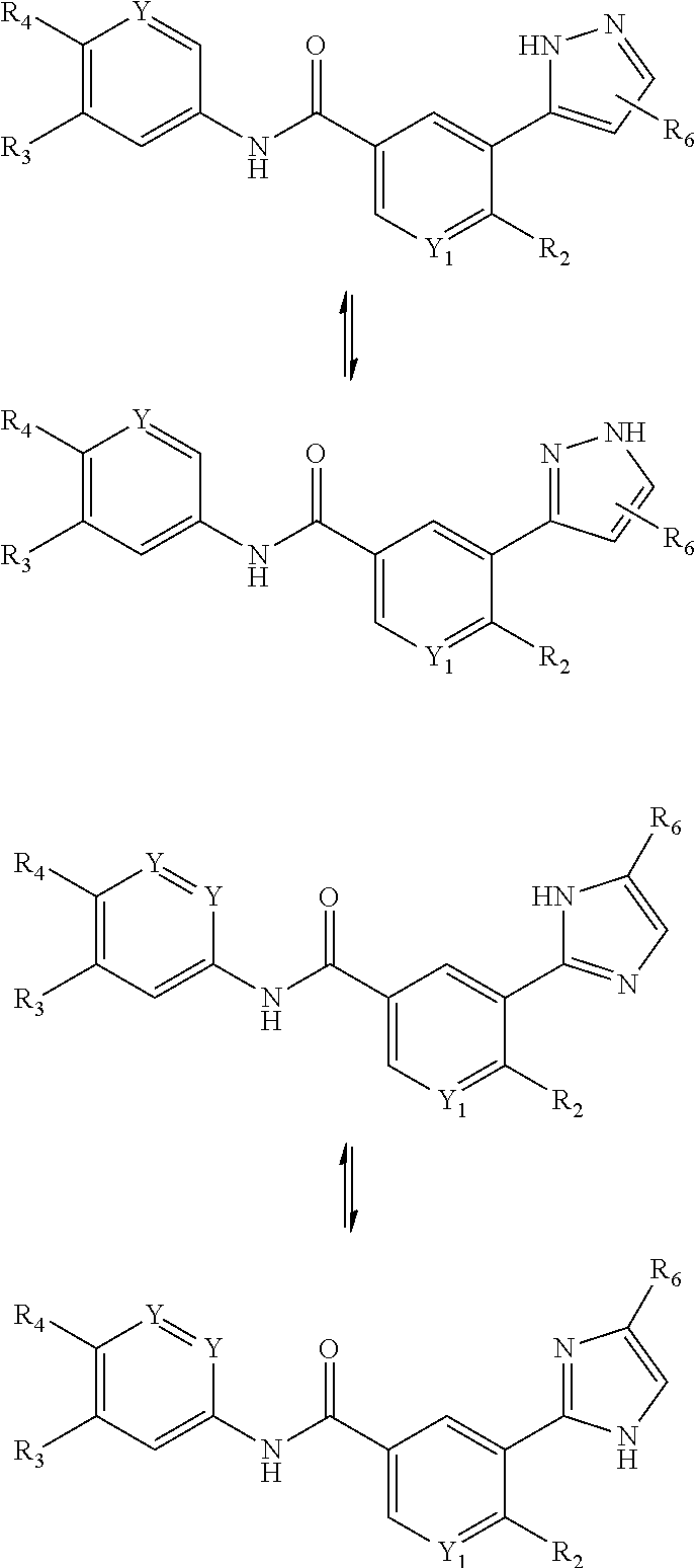 Benzamide derivatives for inhibiting the activity of abl1, abl2 and bcr-abl1