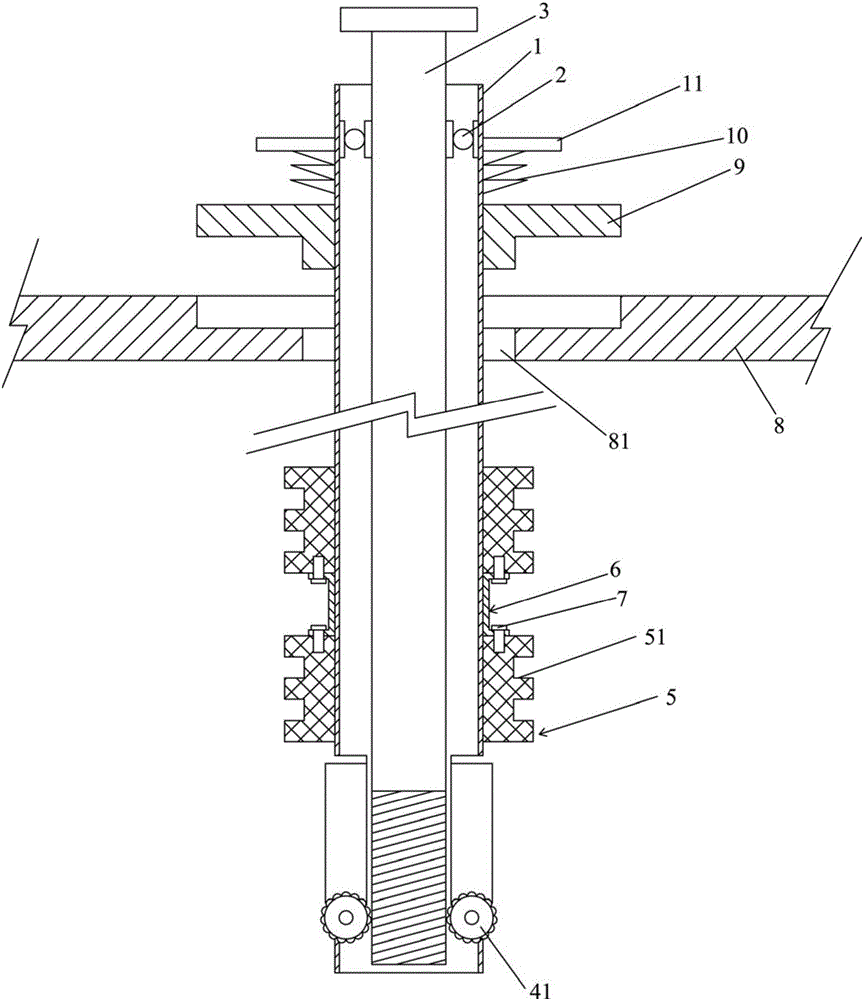 Slope anchoring device for building municipal engineering