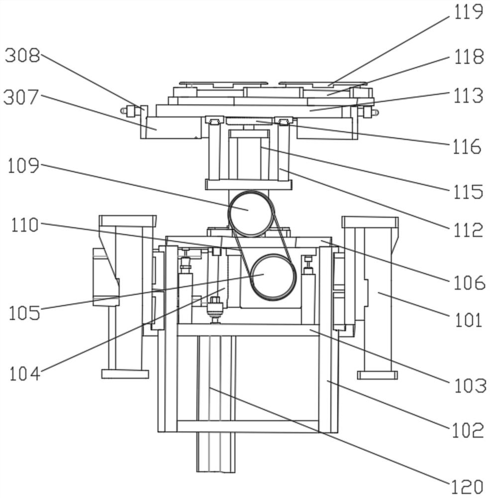 Copper column arrangement equipment