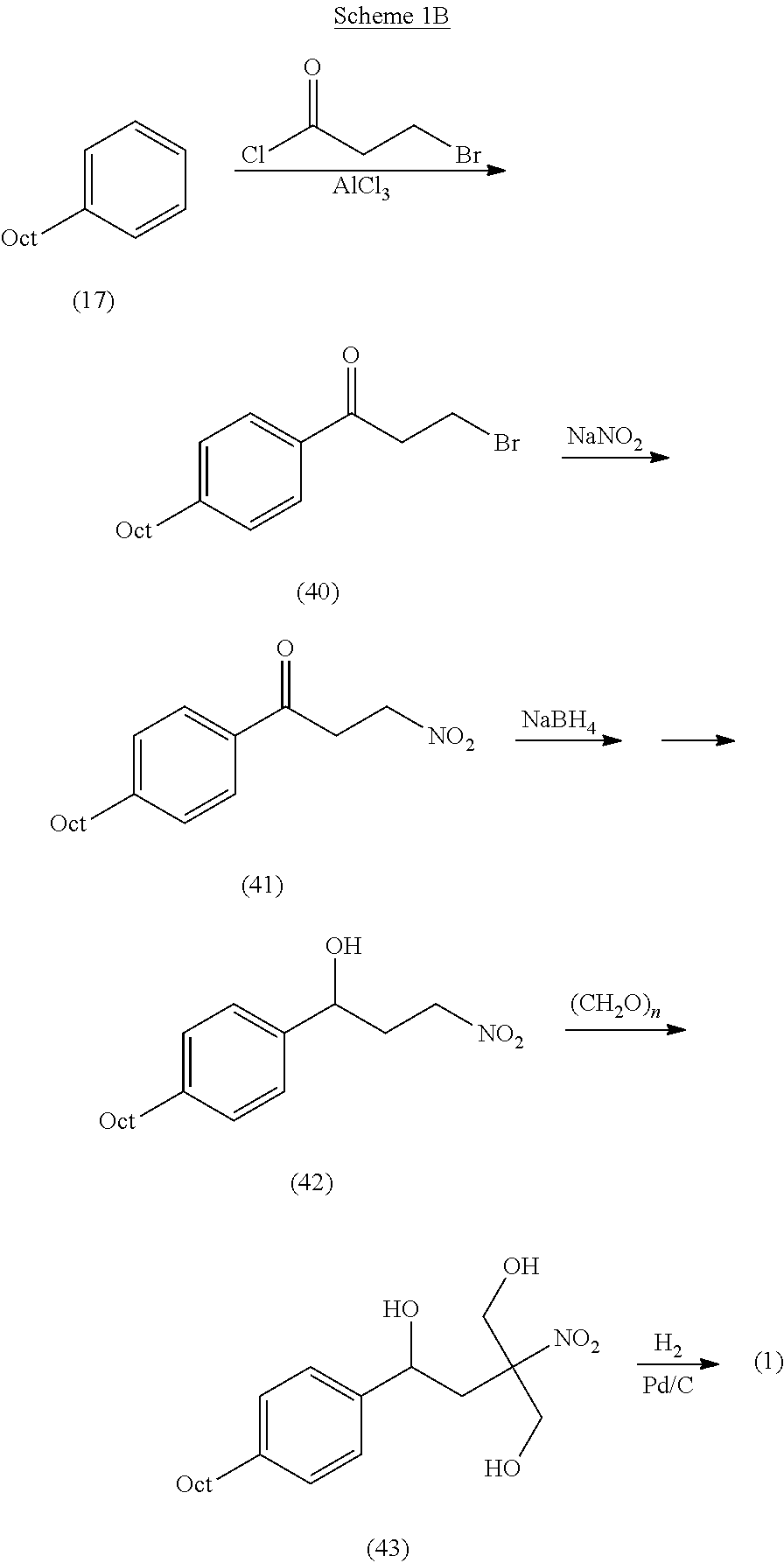 Intermediate compounds and process for the preparation of fingolimod