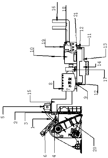 Dust collection device for crusher