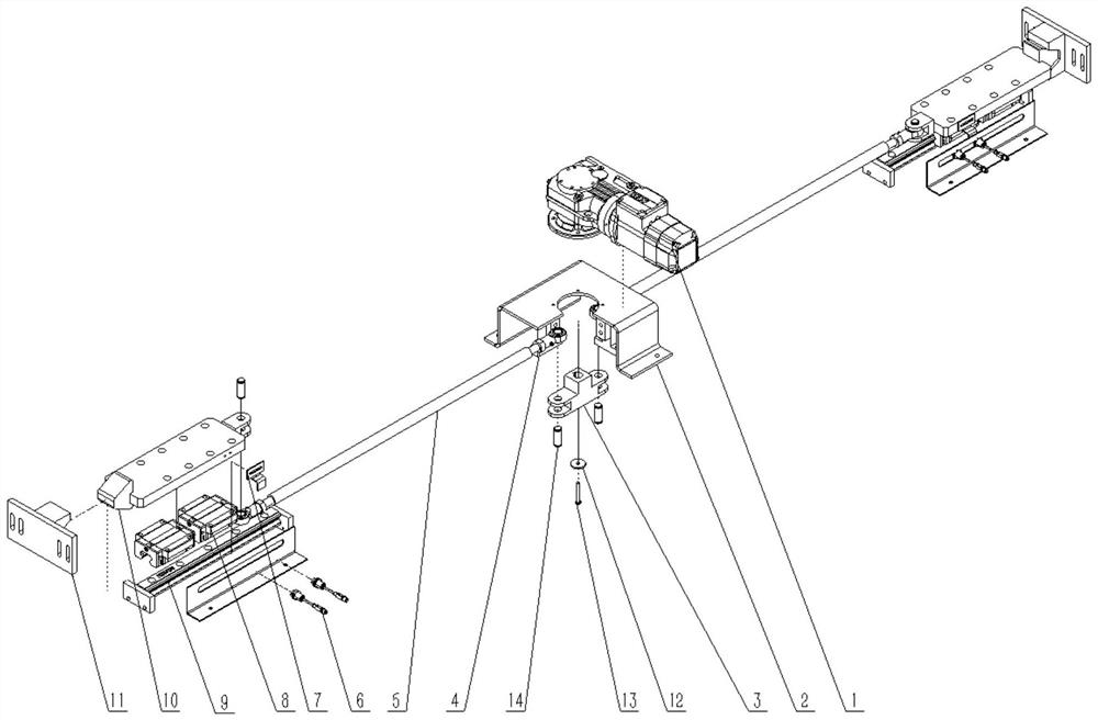 Vertical positioning and fixing method for cargo carrying table