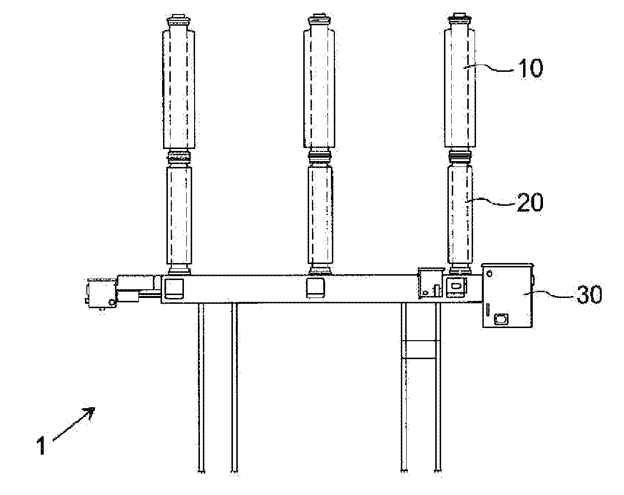 High-Voltage Disconnecting Circuit Breaker And Method Of Operating The Same