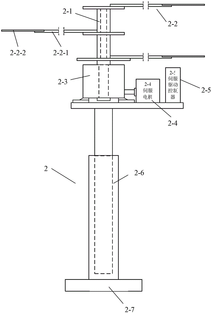 Device for calibrating dynamic balance parameter of helicopter rotor blade