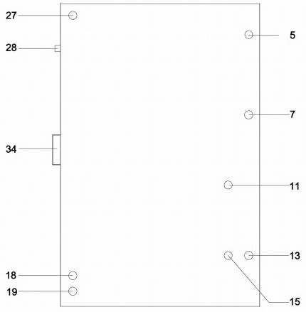 Multistage phase change heat storage temperature stratification water tank