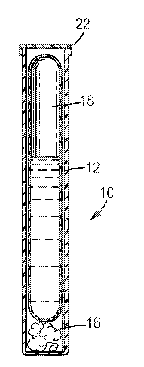 Sterilization indicators including a porous carrier and methods