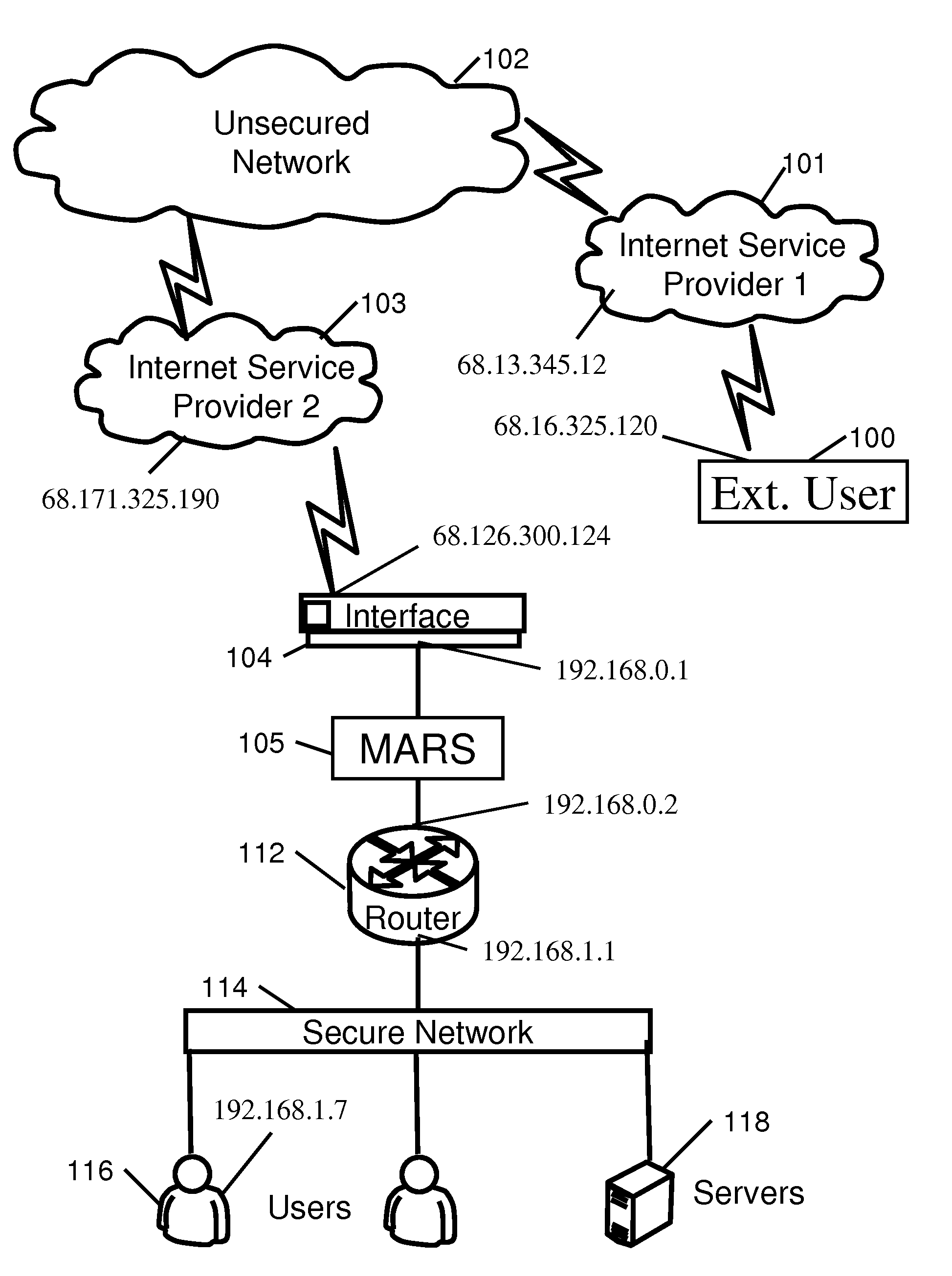 Malicious Attack Response System and Associated Method