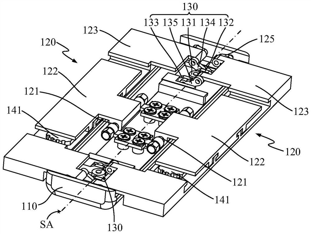 Shaft assembly, display module and display device