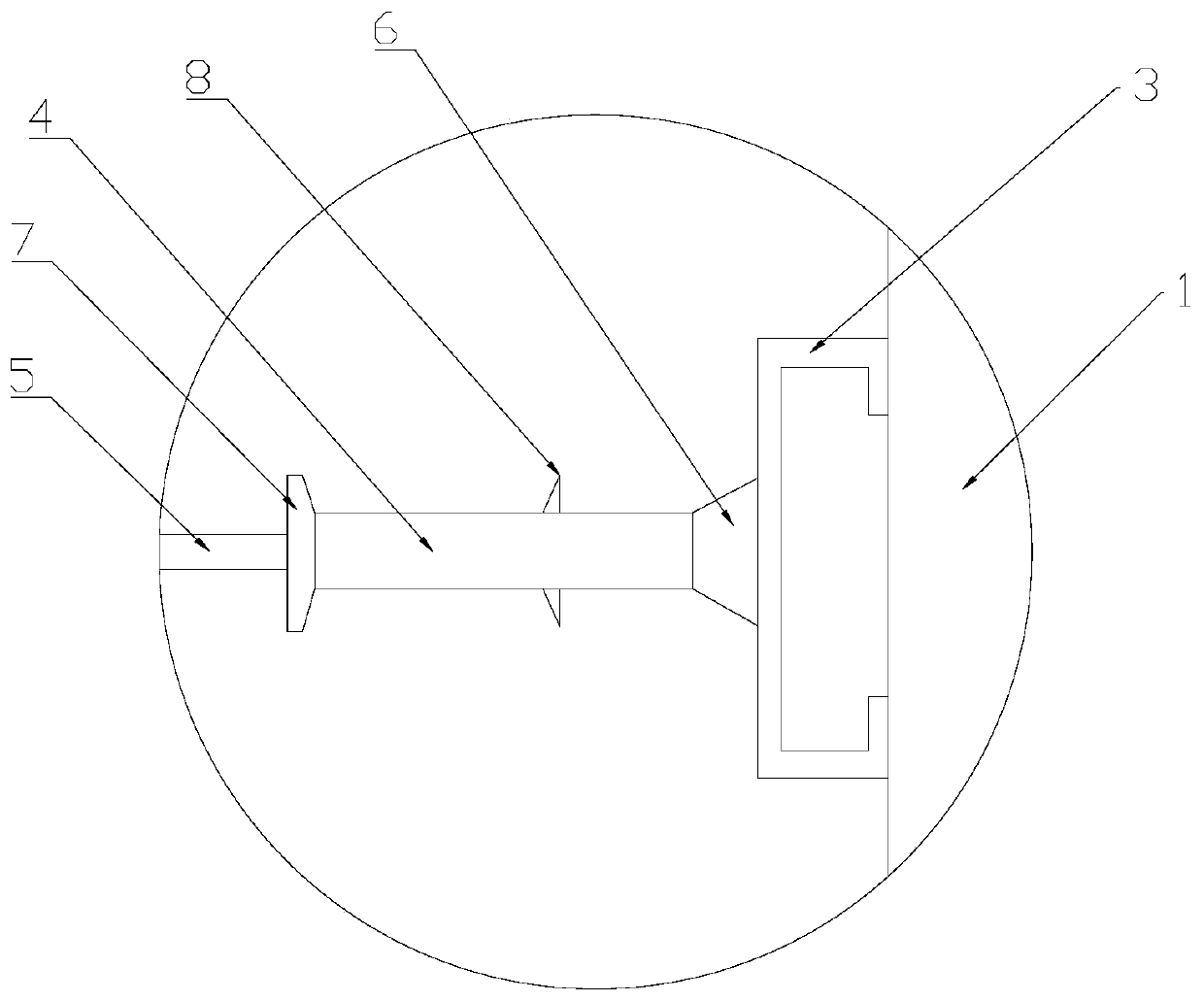 Installing device and method of embedded halfen groove