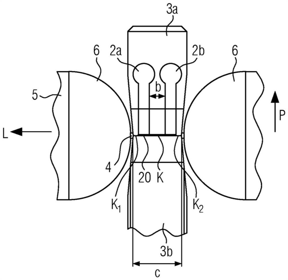 Closure module and method for closing and/or separating stuffed sausage casings