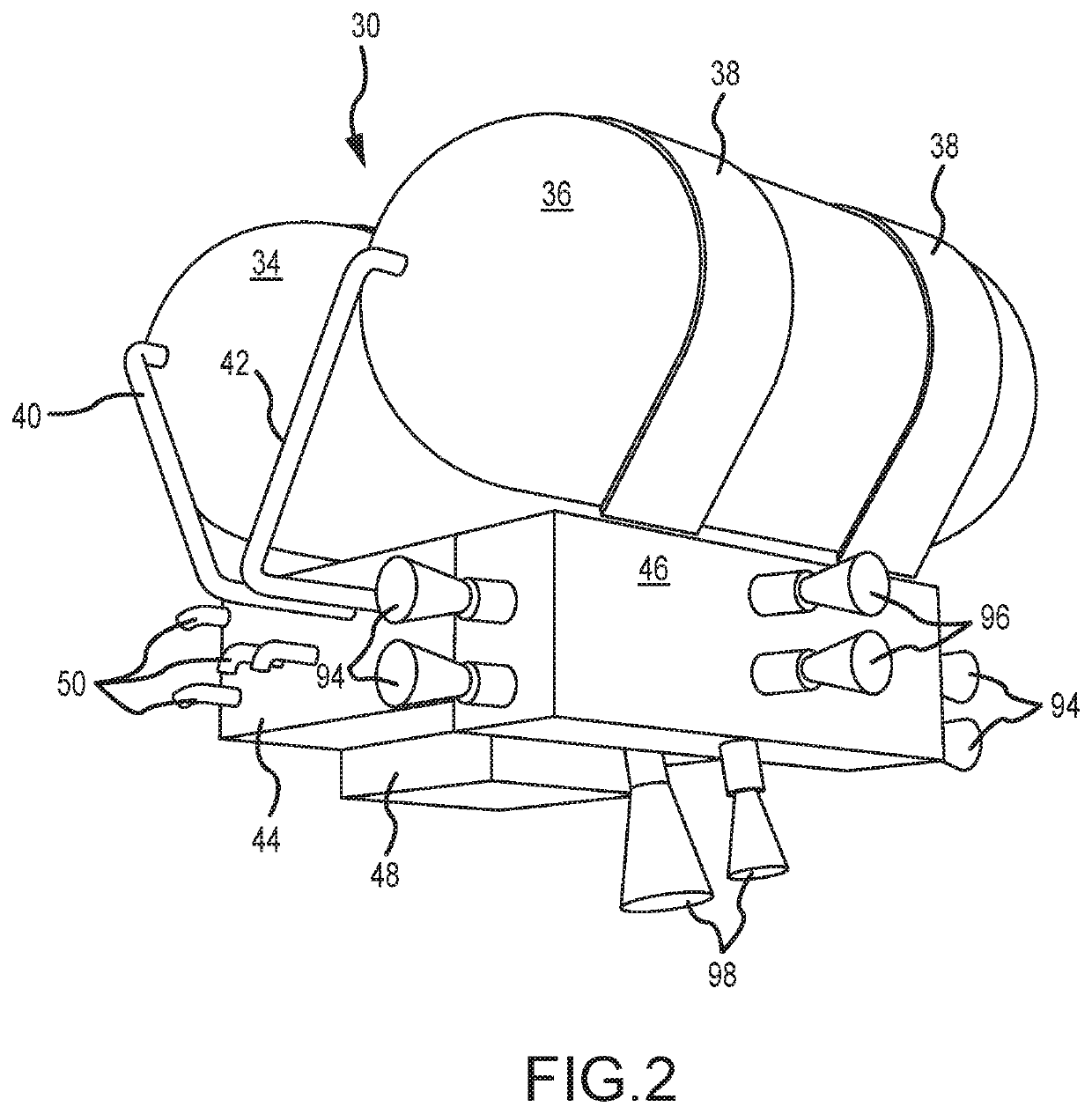 Integrated vehicle fluids