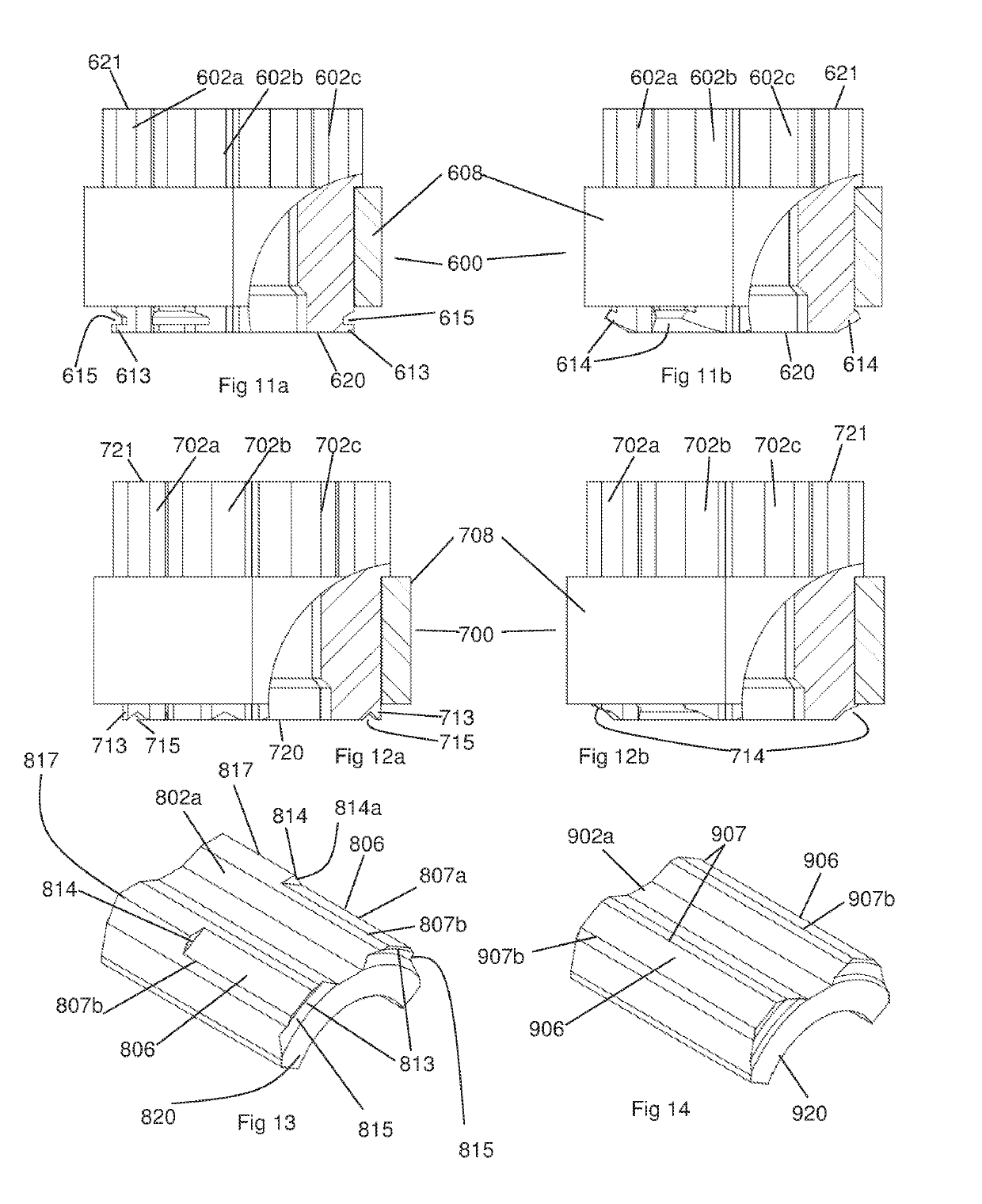 Segmented nuts