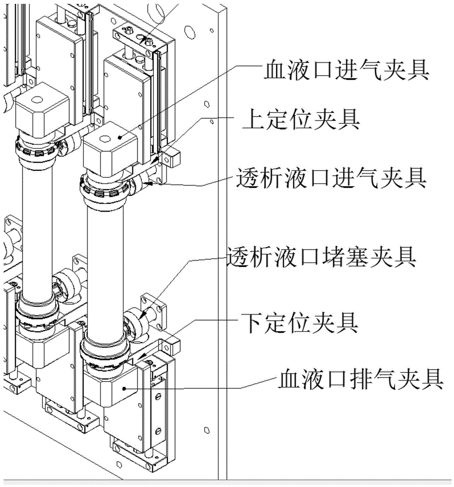 A fiber membrane dehydrator for dialyzer and dehydration process