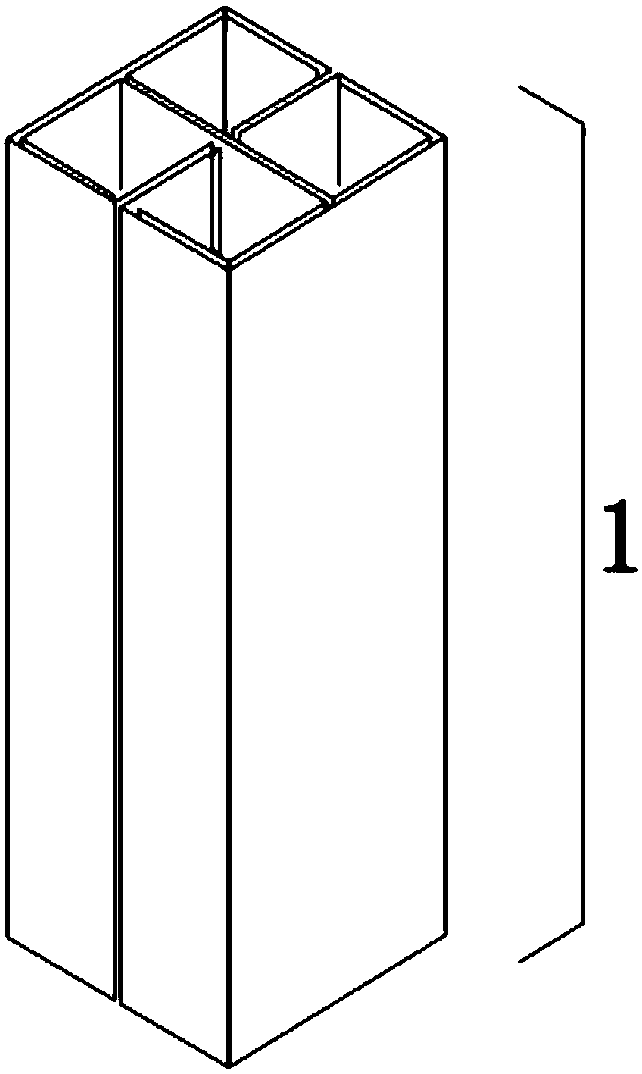 Fabricated self-locking multi-cell energy absorber