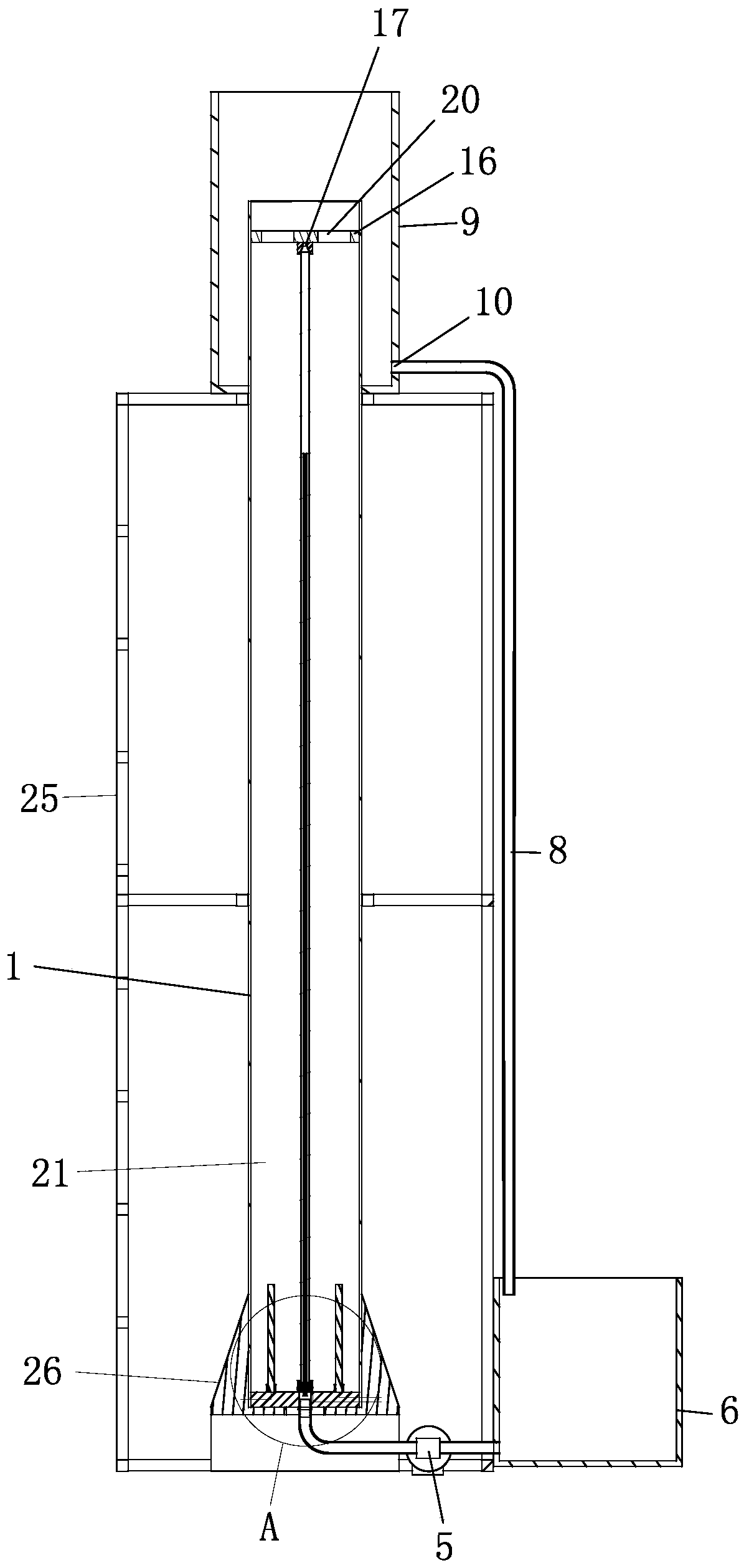 Pipe electroplating device