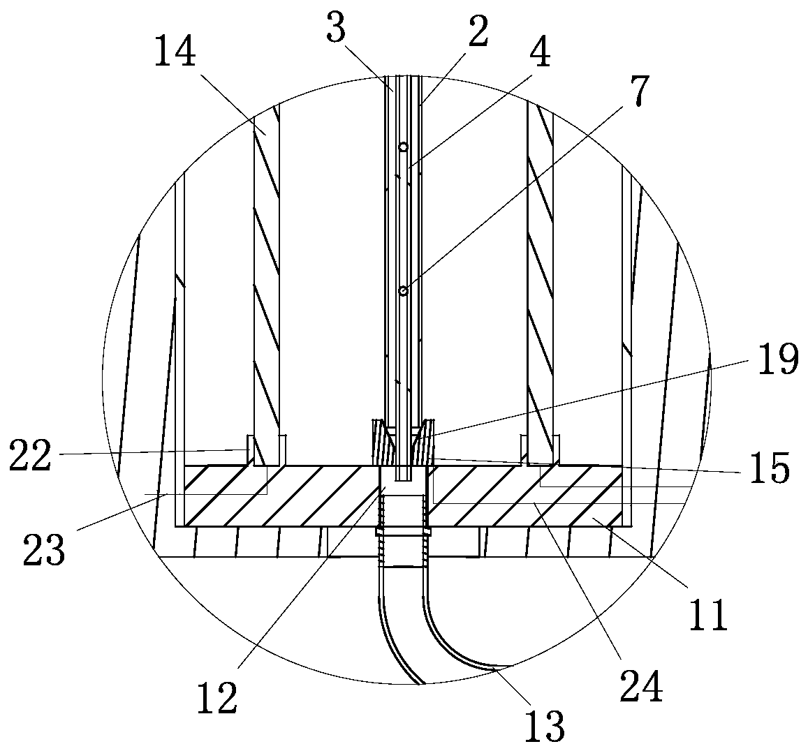 Pipe electroplating device