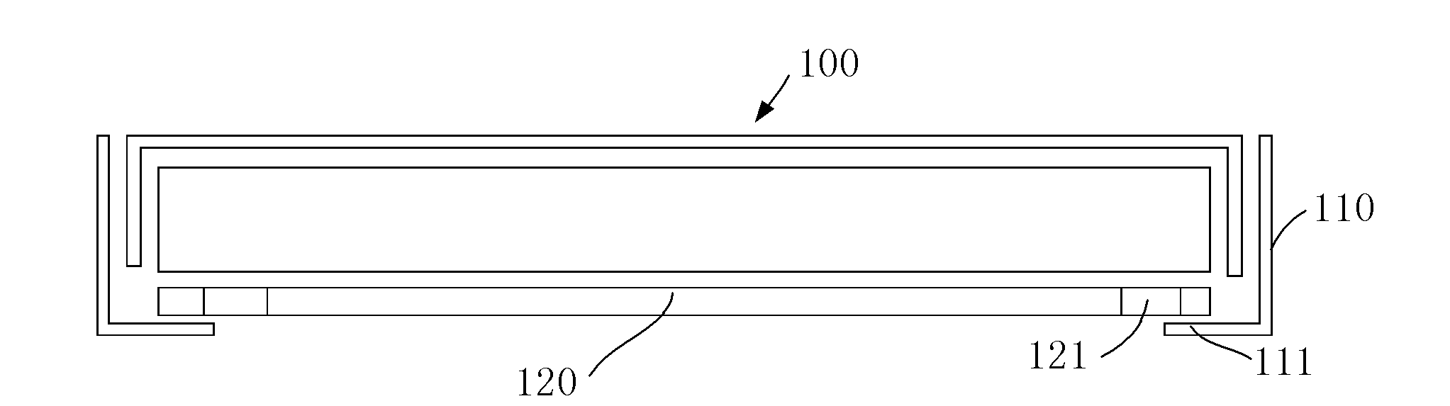 Front frame of display device and display device