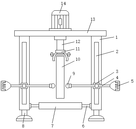 Stainless steel stripping device for producing drugs