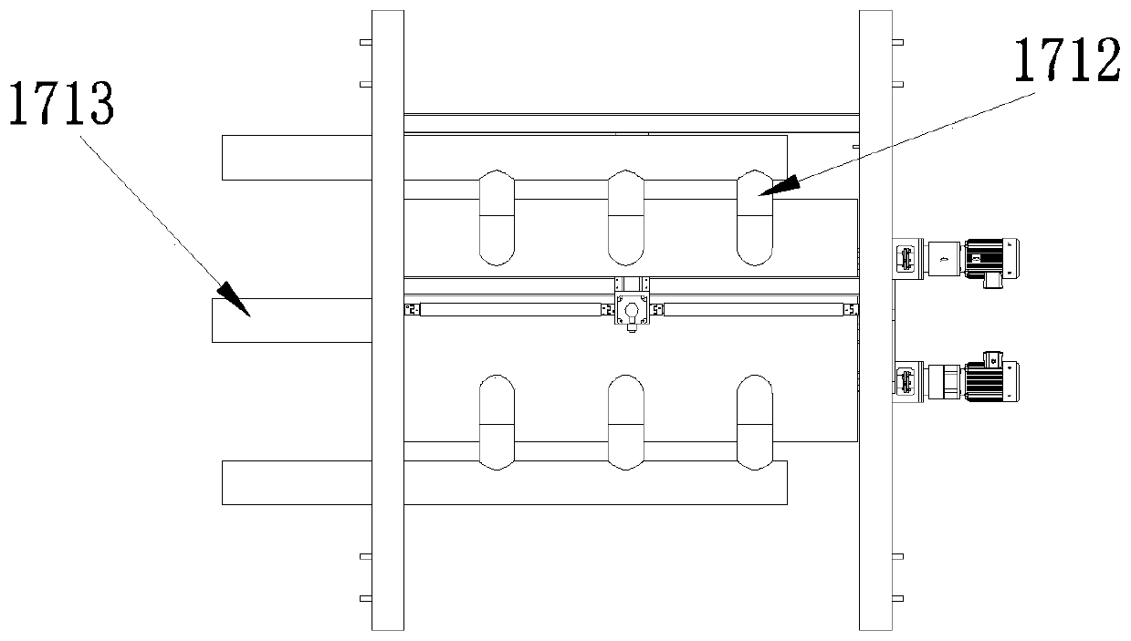 Derusting and dedusting collecting device for steel plate