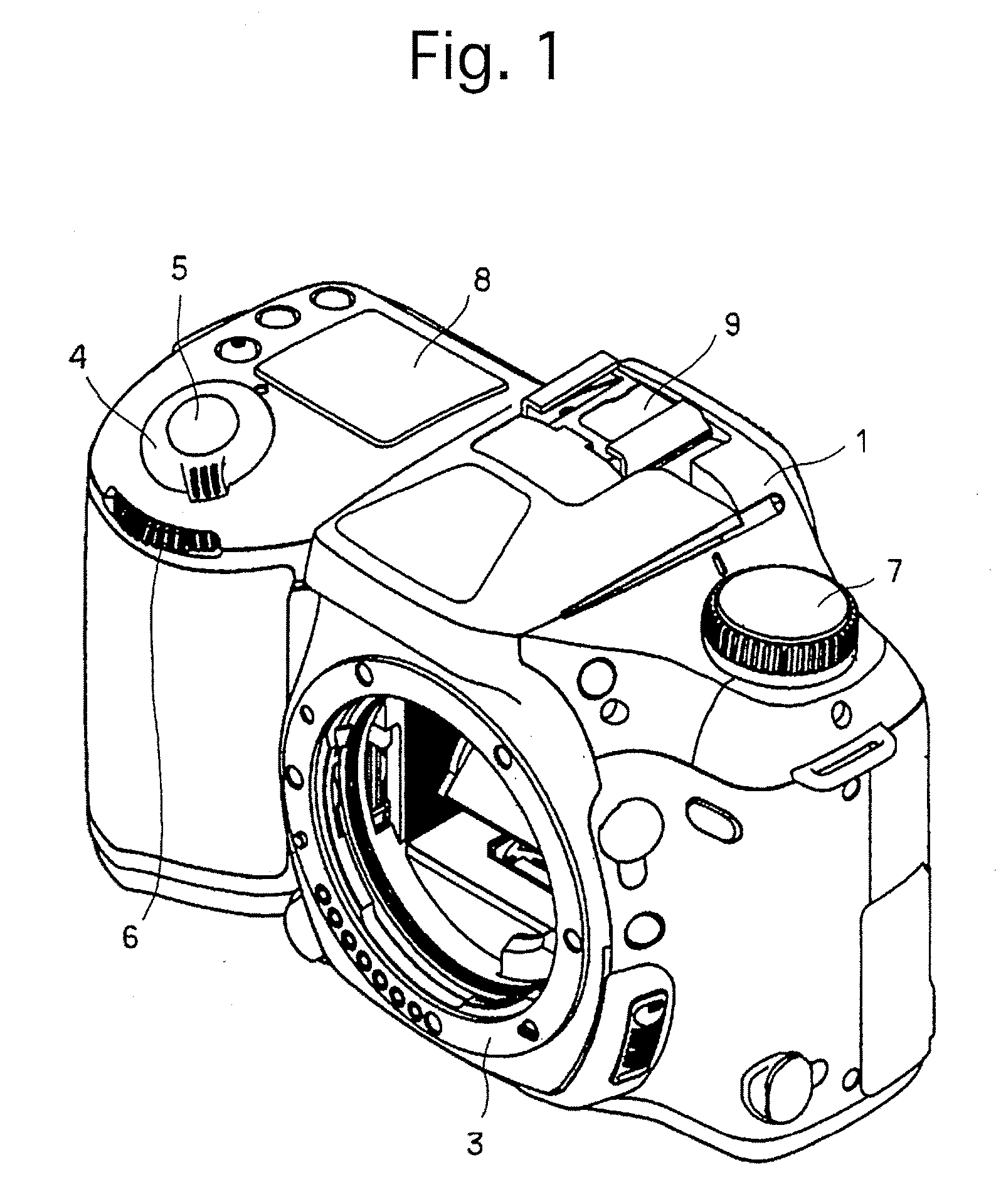 Single-lens-reflex digital camera
