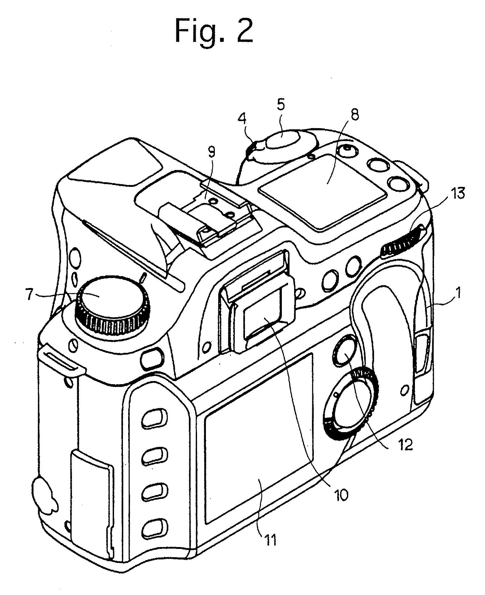 Single-lens-reflex digital camera
